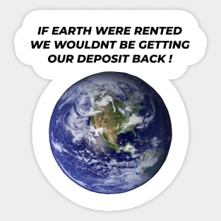 Earth Day 2020 Sticker